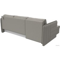 Угловой диван Лига диванов Слим левый 121147L (рогожка Амур, бежевый)