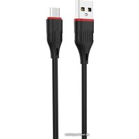 Кабель Borofone BX17 microUSB 1 м (черный)