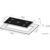 Варочная панель MAUNFELD EGHS.95.33CS/G