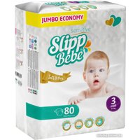 Подгузники Slipp Bebe №3 4-9 кг (80 шт)