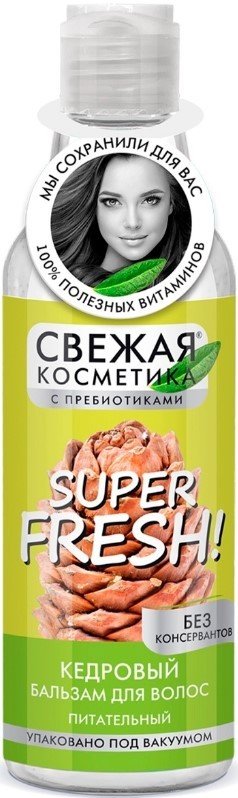 

Бальзам Фитокосметик Свежая косметика Питательный Кедровый 245 мл