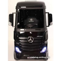 Электромобиль RiverToys Mercedes-Benz Actros 4WD HL358 с прицепом (черный)