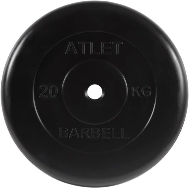 

Диск MB Barbell Атлет 26 мм (1x20 кг)