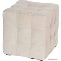 Пуфик DreamBag Лотос 13365 (велюр, светло-бежевый)