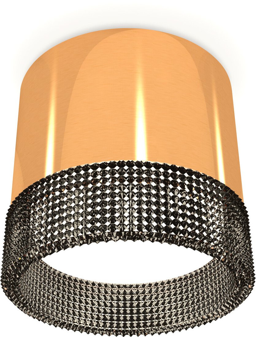 

Припотолочная люстра Ambrella light Techno spot XS8121021 PYG/BK