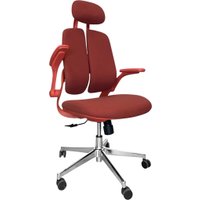 Офисное кресло SitUp Kwin Red Chrome (ткань Red/Red)