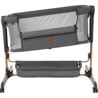 Приставная детская кроватка Pituso Flora OD-B12 (темно-серый)