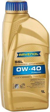 

Моторное масло Ravenol SSL 0W-40 1л