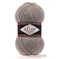 Пряжа для вязания Alize Lanagold fine 207 100 г 390 м (светло-коричневый)