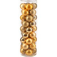 Елочная игрушка Ausini VT25-04002-1 (золото, 36 шт)