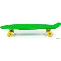 Пенниборд Полесье 89489 66 см (зеленый/желтый)
