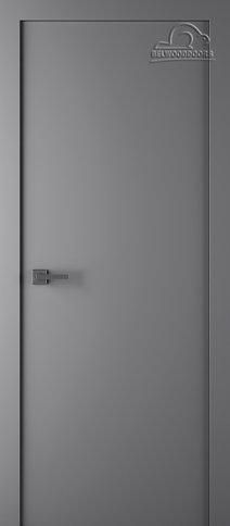 Межкомнатная дверь Belwooddoors Avesta 60 см (полотно глухое, эмаль, графит)