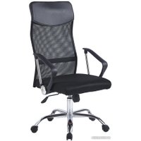Офисное кресло SitUp Flay chrome (сетка black/black)