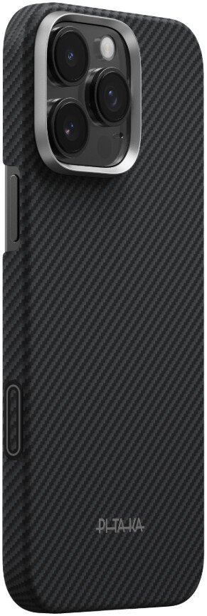 Чехол для телефона Pitaka Edge Case для iPhone 16 Pro Max (600D Black/Grey Twill PitaTap)