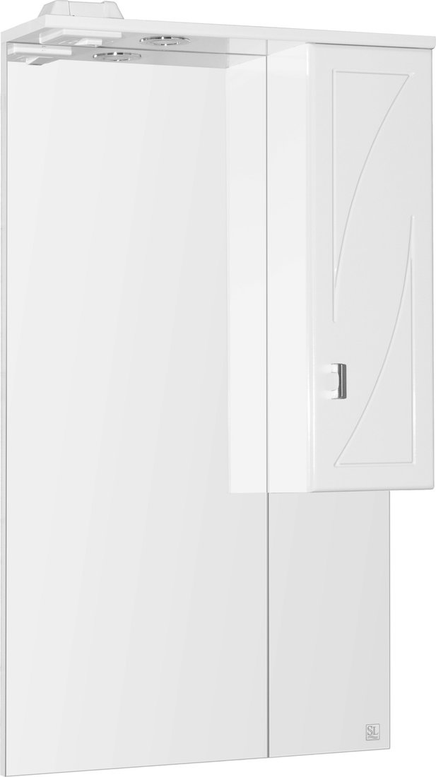 Symbolite Шкаф с зеркалом для ванной Лана 600/С