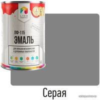 Эмаль LIDA ПФ-115 1 л (серый-1)