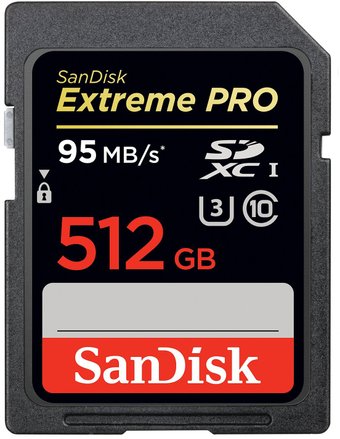 SanDisk Extreme PRO SDXC UHS-I 512GB (SDSDXPA-512G-G46)