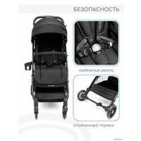 Коляска прогулочная «книга» Amarobaby Voyager (черный)