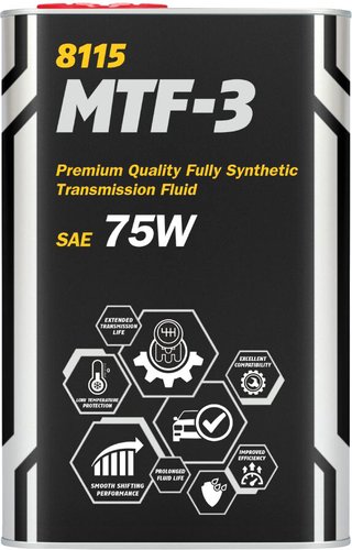 Трансмиссионное масло Mannol MTF-3 OEM 75W GL-4 MN8115-1ME 1 л