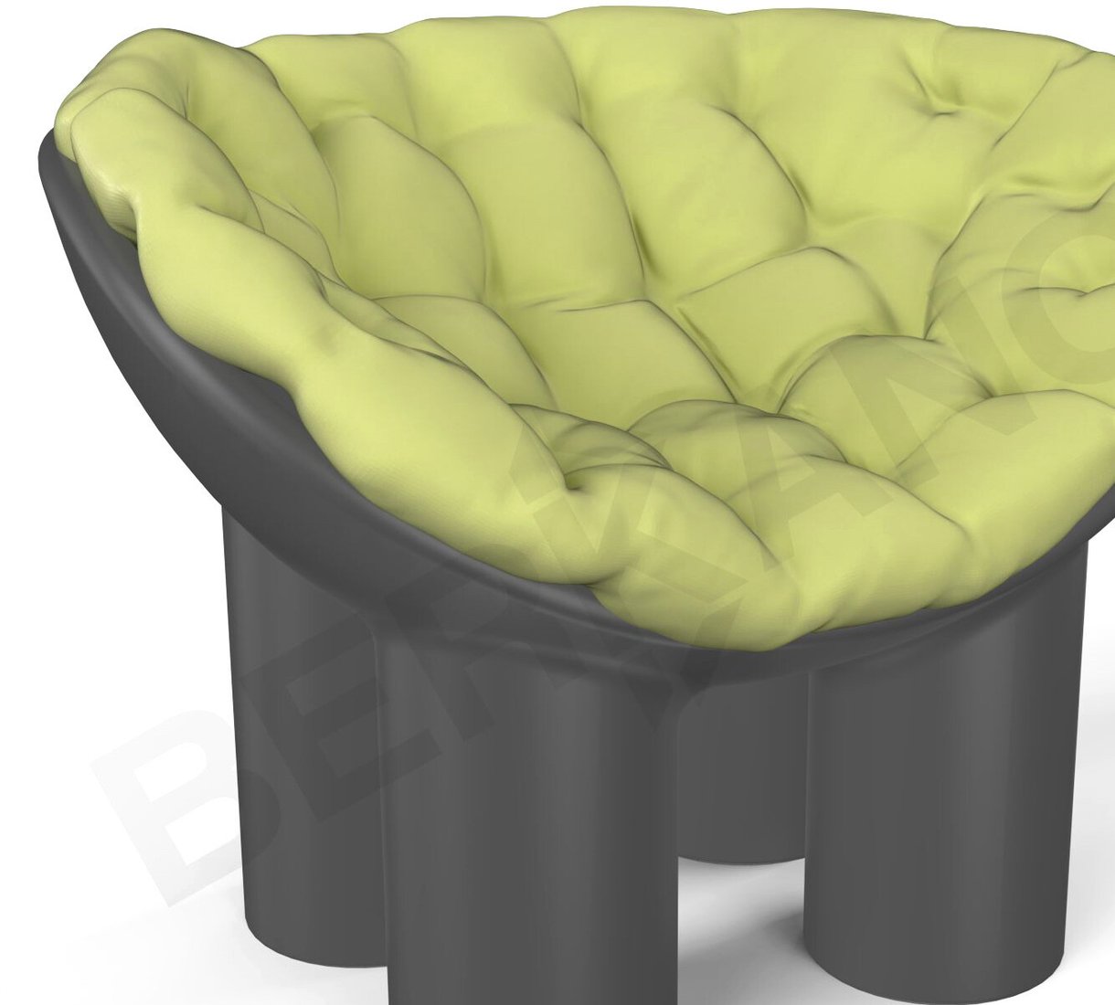 

Кресло Berkano Slon 230_036_00 (черный/зеленый)