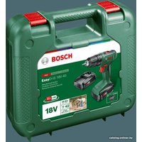 Дрель-шуруповерт Bosch EasyDrill 18V-40 06039D8005 (с 2-мя АКБ 2 Ач, кейс)