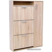 Тумба для обуви Мебель Импэкс Leset Виерра 3 (дуб санома)