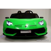 Электромобиль RiverToys Lamborghini Aventador SVJ A111MP (зеленый) в Гродно