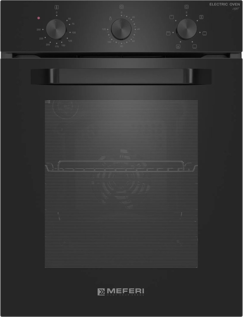 

Электрический духовой шкаф Meferi MEO456BK Light