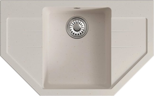 

Кухонная мойка Mixline ML-GM24 552056 (белый)