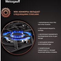 Варочная панель Weissgauff HGG 641 BV Nano Matt Glass