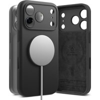 Чехол для телефона Ringke Silicone Magnetic для iPhone 17 Pro Max (Black)