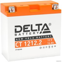 Мотоциклетный аккумулятор Delta CT 1212.2 (12 А·ч) в Солигорске