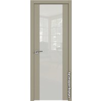 Межкомнатная дверь ProfilDoors 110U L 80x200 (шеллгрей, стекло lacobel белый лак)