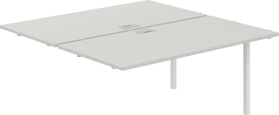 

Офисный стол Norden 320х163.8х75 SG.219.SH.44.WH (белый/серый бархат)
