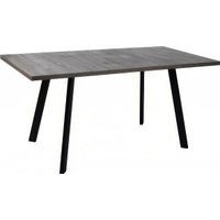 Кухонный стол СоюзРегионПоставка Борг 120х80 (муар черный/дуб марсала)