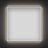 Зеркало с фронтальной LED-подсветкой 7 Rays' Spectrum 172200440, 75 х 75 см (с сенсором и регулировкой яркости освещения)
