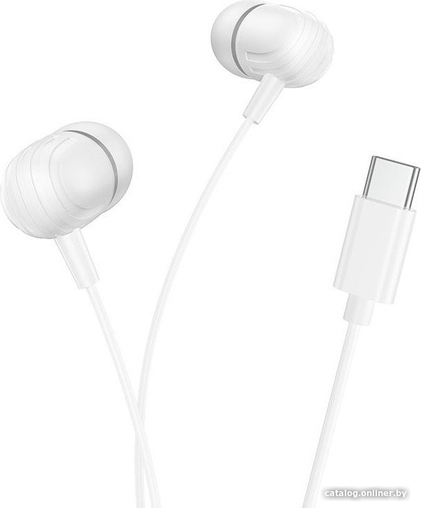 Наушники Borofone BM77 USB Type-C (белый)
