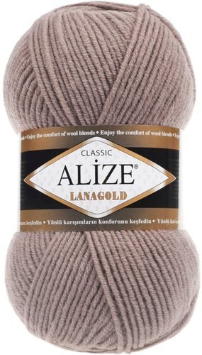 Пряжа для вязания Alize Lanagold 584 (240 м, норка)