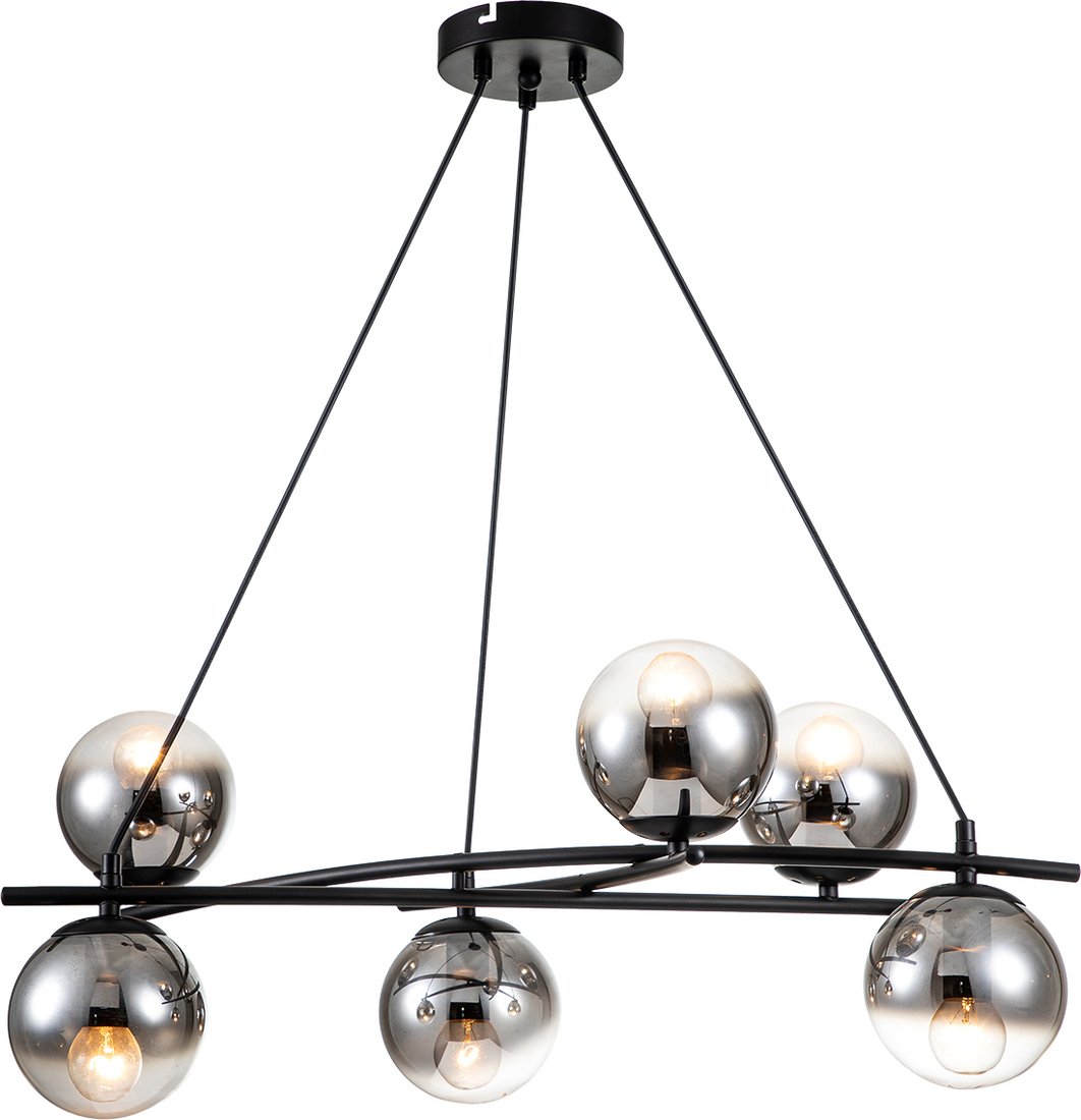 

Подвесная люстра Escada 1119/6S E14*40W Black