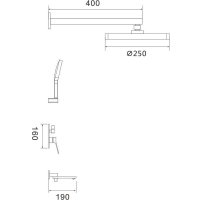 Душевая система  Shevanik S4335H