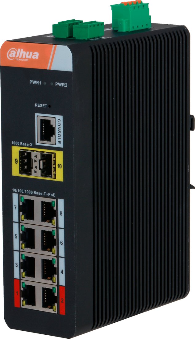

Управляемый коммутатор 2-го уровня Dahua IS4210-8GT-120