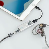 Портативный усилитель FiiO KA13 (серебристый)