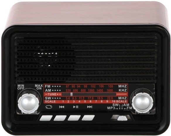 

Радиоприемник Ritmix RPR-030 (черный/бордовый)