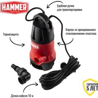 Дренажный насос Hammer NAP750D
