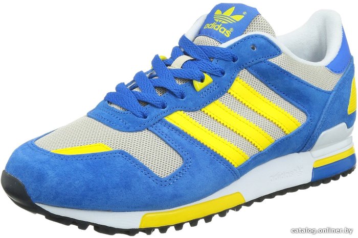 Adidas ZX 700 голубой-желтый (B34332) кроссовки купить в Минске