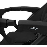 Коляска прогулочная «книга» Indigo Epica XL Air 2026 с сумкой (черный)
