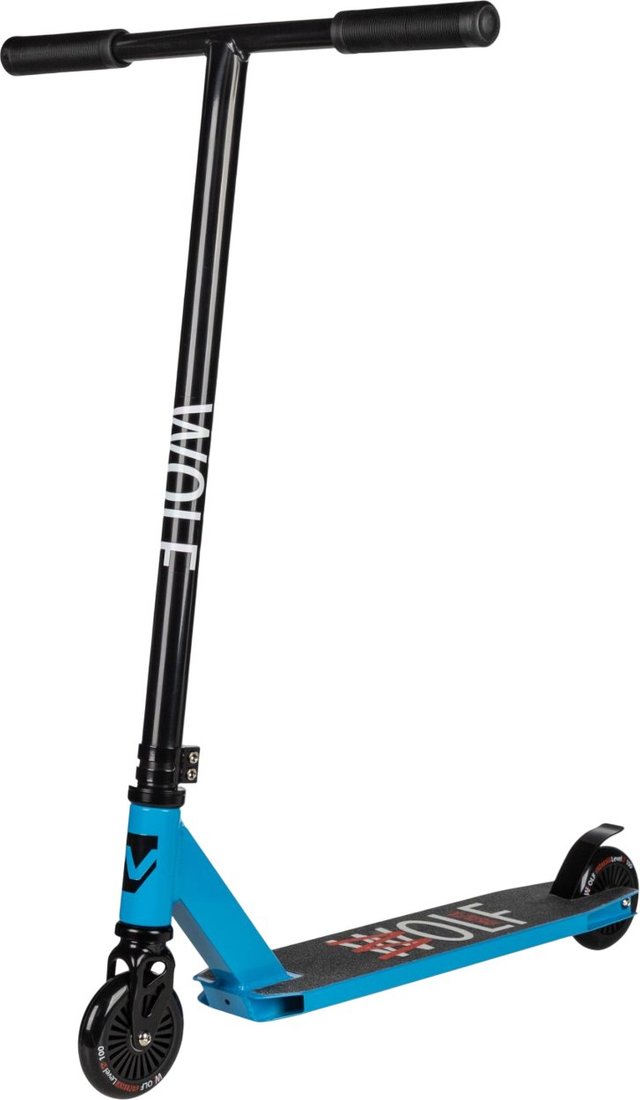 

Трюковый самокат Novatrack Wolf 100P.WOLF.BL25 (синий)