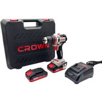 Дрель-шуруповерт Crown CT21128HMX-2 BMC (с 2-мя АКБ, кейс) в Лиде
