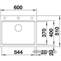Кухонная мойка Blanco Etagon 6 (бетон)