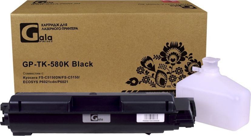 

Картридж Gala-print GP-TK-580K (аналог Kyocera TK-580K_BK_WC)